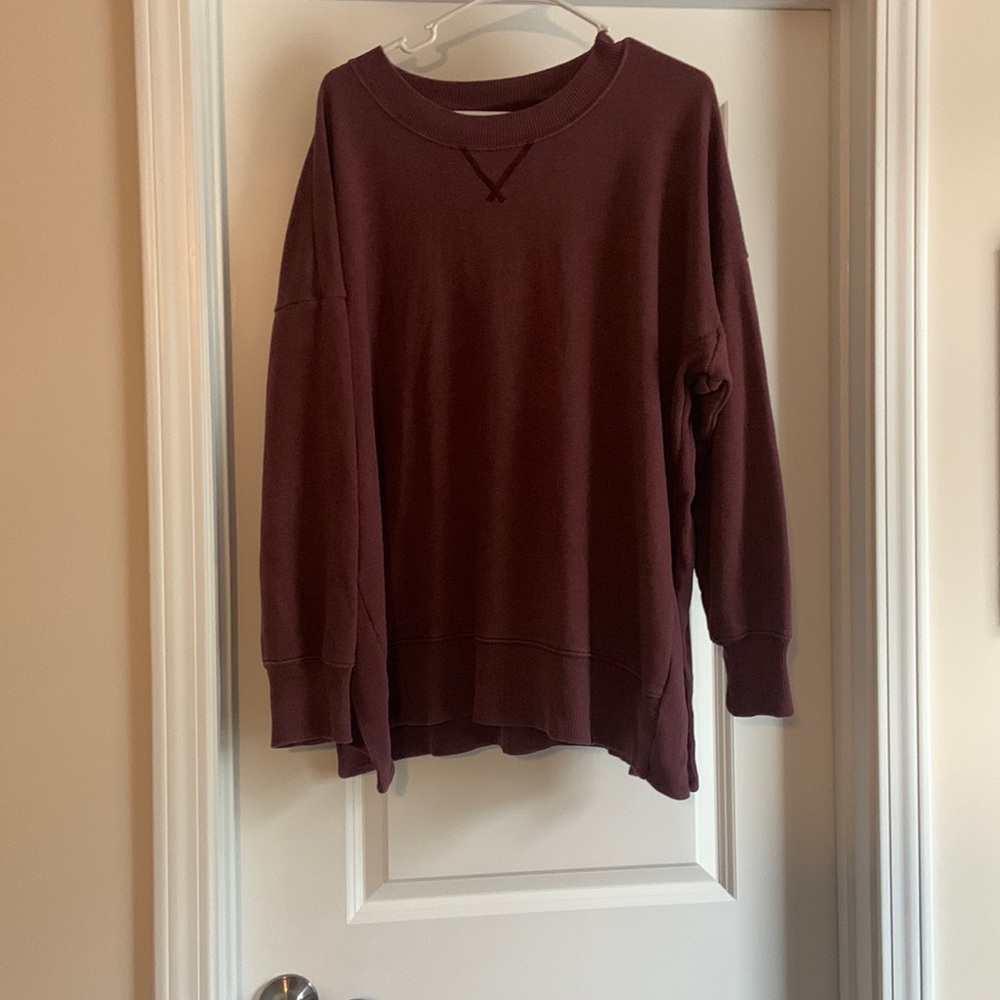 Aerie split side sweatshirt